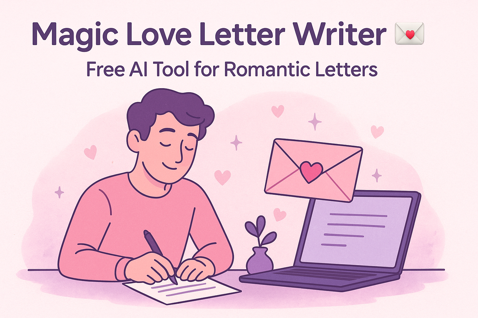 Magic Love Letter Writer 💌 | Free AI Tool for Romantic Letters