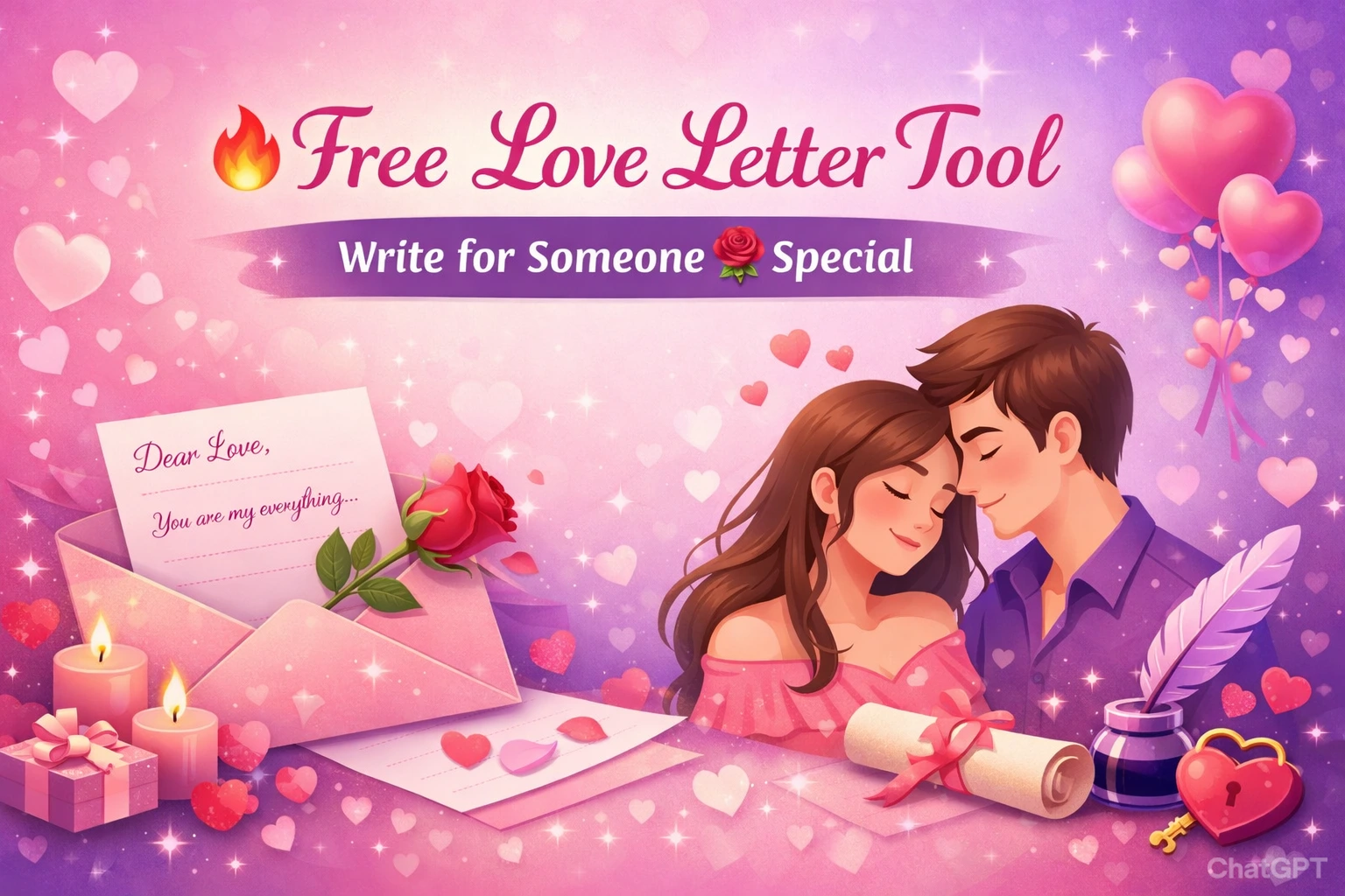 🔥Free Love Letter Online – Write for Someone 🌹Special