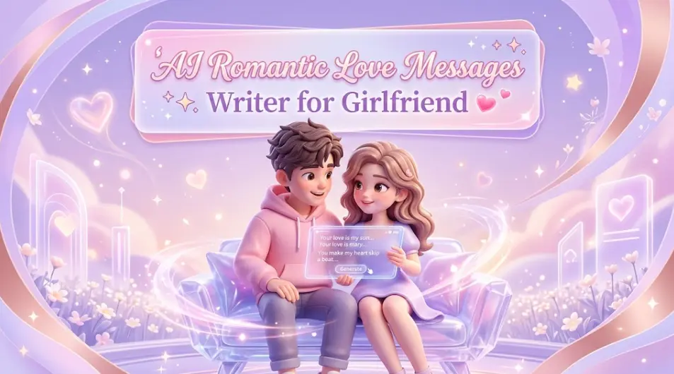 AI Romantic Love Message Writer for Girlfriend 💕