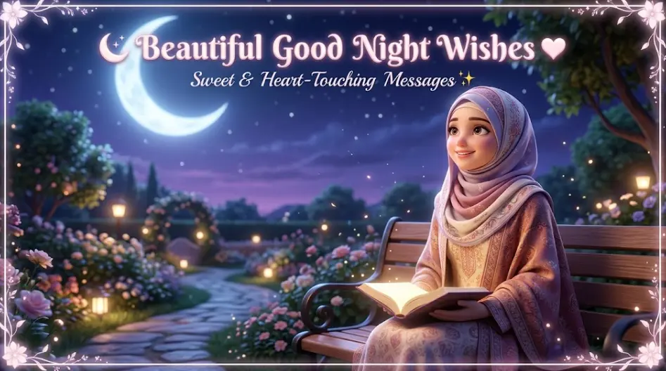 🌙 Beautiful Good Night Wishes Generator ❤️