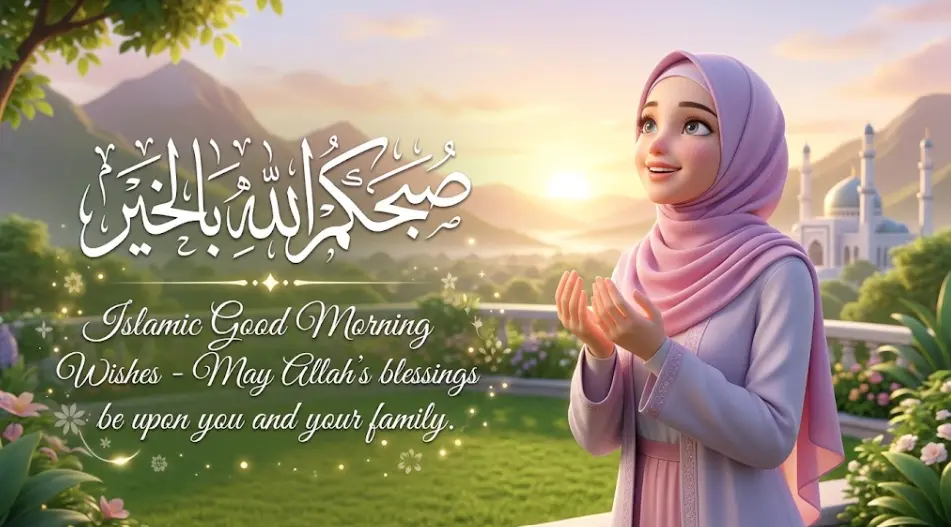 🌙 Islamic Good Morning Wishes for WhatsApp 🤲 | Beautiful Dua & Blessings