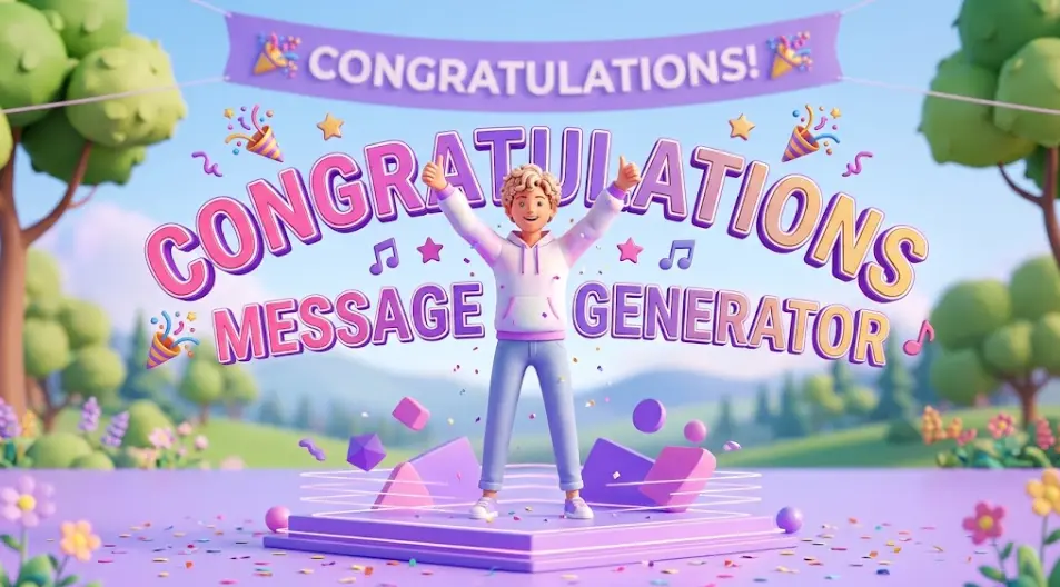 🏆Congratulations Message Generator🎉 | Create Perfect Victory Messages